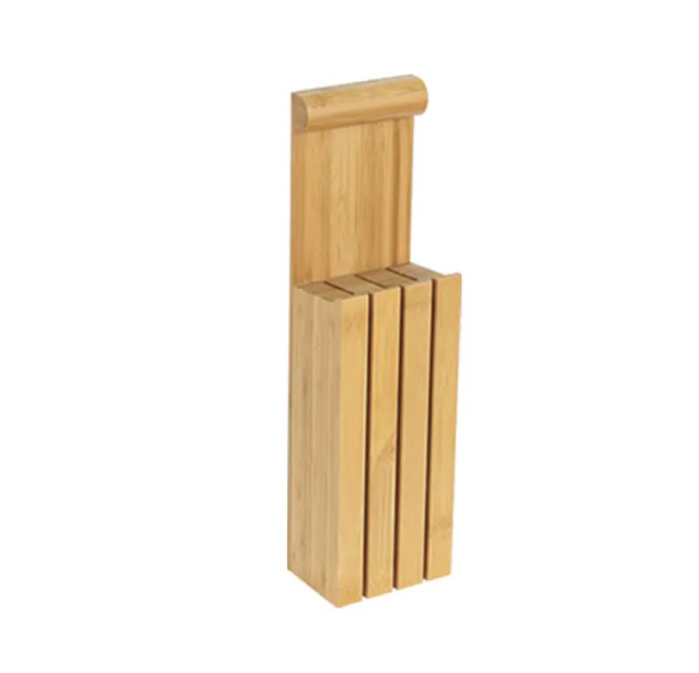 竹製ナイフブロック: ナイフ保管のための持続可能なソリューション